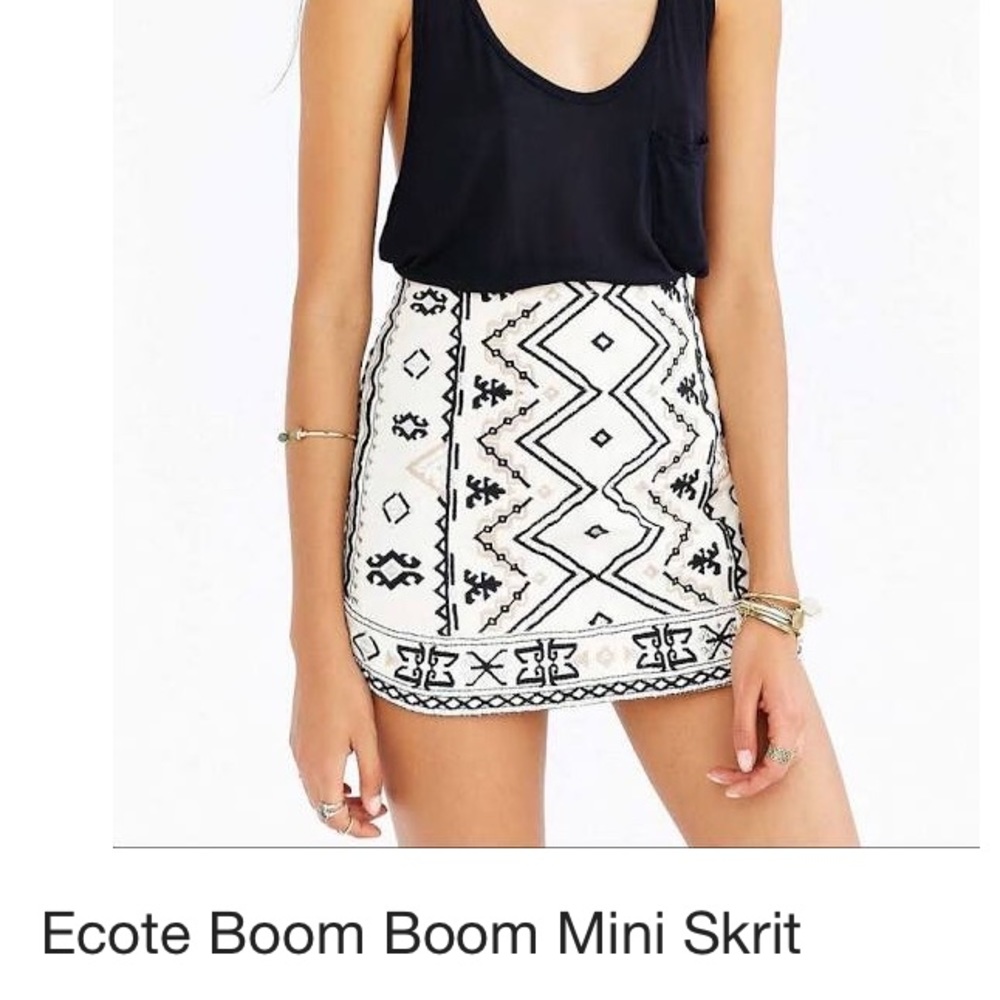 Beaded skirt